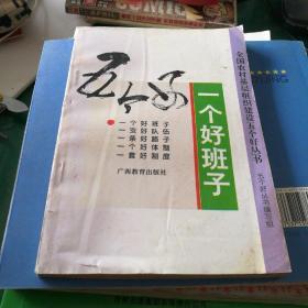 一个好班子:全国农村基层组织建设五个好丛书，广西教育出版社32开208页