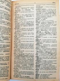 Webster's Dictionary 英文原版《韦伯斯特词典》