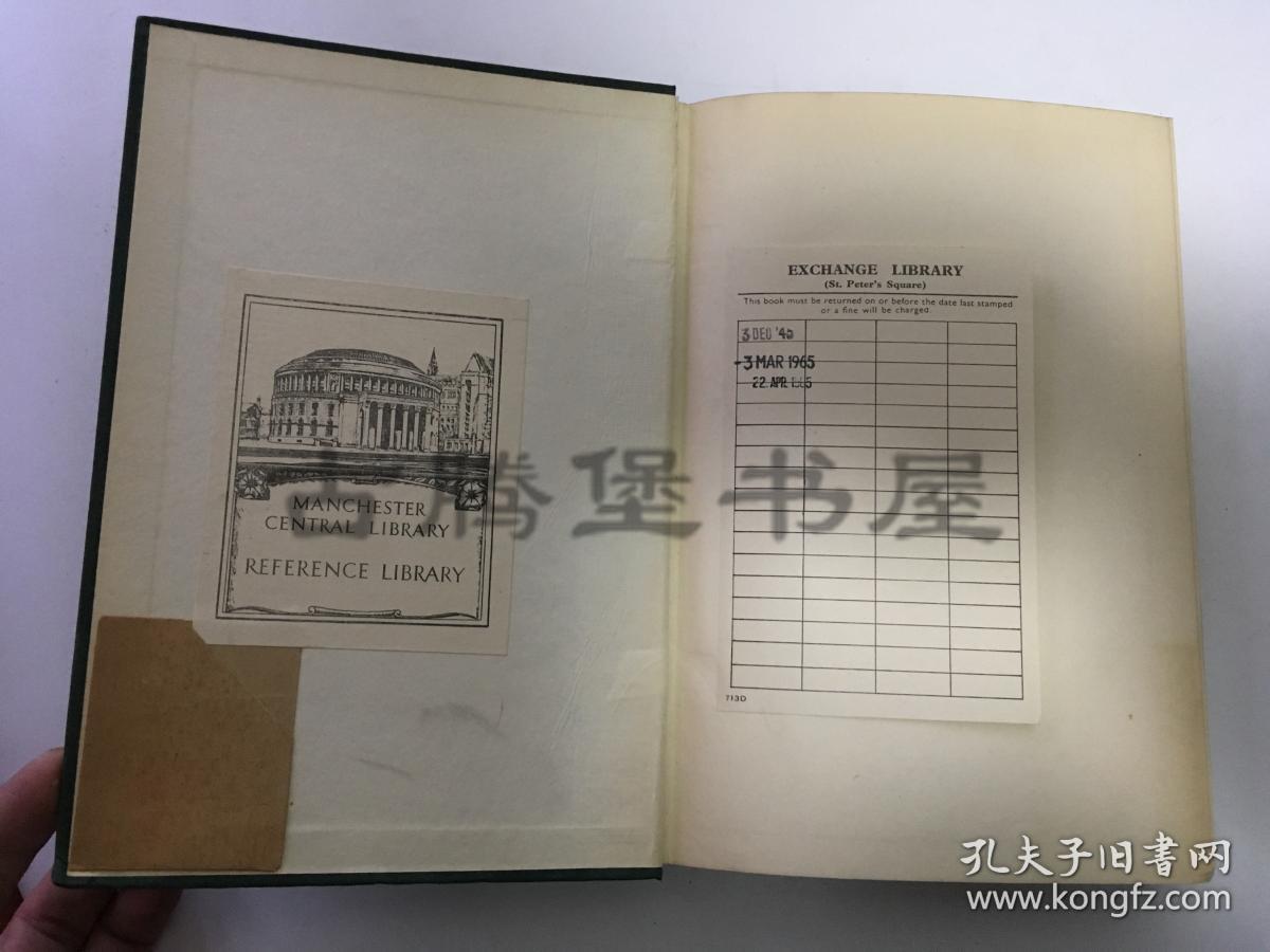 1939年英文原版 / 华南移民群体/EMIGRANT COMMUNITIES IN SOUTH CHINA 华南移民群体