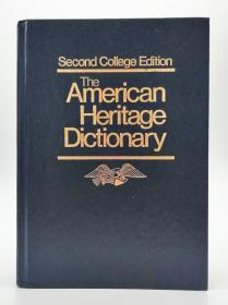 The American Heritage Dictionary (Second College Edition) 英文原版《美国传统词典（第二版）》