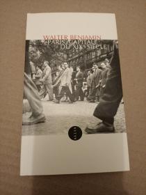 Walter Benjamin  / Paris, capitale du XIXème siècle  瓦尔特·本雅明《 巴黎，十九世纪的首都》 法文原版 精美的小书