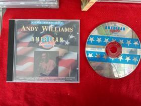 拆封【原装正版CD】ANDY WILLIAMS AMERICAN