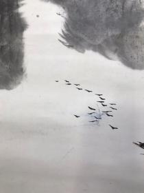傅绍友1990年作山水立轴
