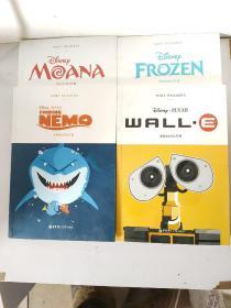 WALL .E NOMO FROZEN MOANA 四册合售