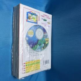 英语童话岛 10本《真好玩 +中了魔法的小村庄 +小鸟的礼物 +矮胖子癞哈蟆+花儿村庄+安娜的新伙伴+气球之旅+烦恼的特丽萨+懒惰的国王+小企业鹅去温暖的国度咬！》(中英对照)附VCD110张