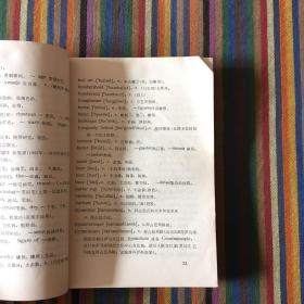 英汉对照:美术专业词汇