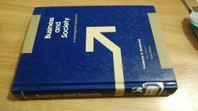 Business and Society Hardcover  商业与社会 1985 正版精装馆藏