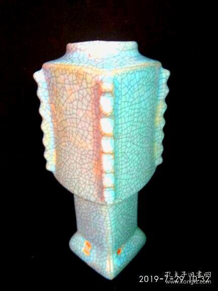 古玩杂相拆迁收到的人物瓶收藏ax