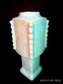 古玩杂相拆迁收到的人物瓶收藏ax