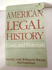 AMERICAN LEGAL HISORY美国法律史