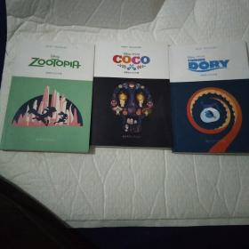 MINT READERS  FINDING DORY  +coco  +ZOOTOPIA  薄荷糖阅读器 三本合售
