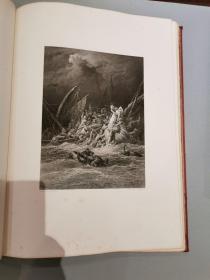 【现货 包邮】1869年 古斯塔夫·多雷 巨幅版画集 《亚瑟王传奇》（又名《国王的叙事诗》）多雷插图本 44x33cm 共36幅精美版画。