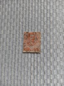 意大利早期邮票 移位票 意大利国王 伊曼纽尔三世 1901年左右发行 带王冠水印 极其罕见 尹曼纽尔三世（1900年7月29日～1946年5月9日在位）、 阿尔巴尼亚国王（1939年～1943年在位）。1936 年加冕为埃塞俄比亚皇帝。意大利邮票