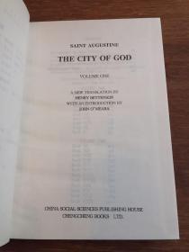 【西学基本经典】 The City of God 《上帝之城》英文版 Sta. Augustine（奥古斯丁）著 二册全合售