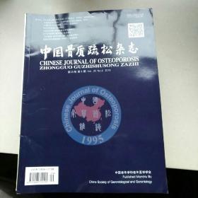 中国骨质疏松杂志2019年第9期