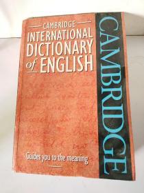INTERNATIONAL DICTIONARY OF ENGLISH（剑桥国际英语辞典）
