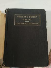 【英文原版】Airplane Design Manual - 飞机设计手册(1939年版）布面精装