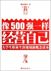 像500强一样经营自己:大学生职业生涯规划新概念读本