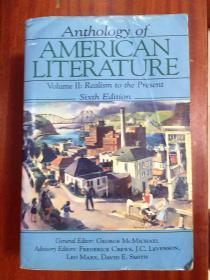 补图 美国进口原装Dictionary Anthology of American Literature SIX EDITION VOL2 美国文学选集 第6版 第2卷