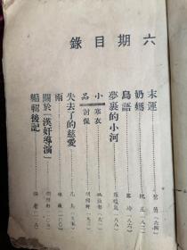 1936年首现/武汉文艺社版/胡绍轩 魏韶蓁先生主编===文艺（第三卷第六期/内录胡绍轩、魏韶蓁、苏雪林、史紫枕、朱梅、运衡、姚亚影等文章）