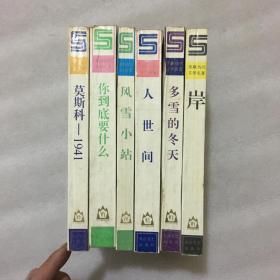 苏联当代文学名著（6册合售）