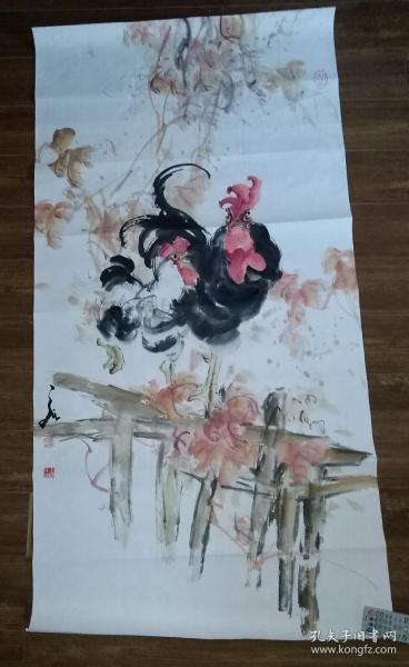 【保真】 [迎新春]中国美协会员著名画家马天骐《大吉图》