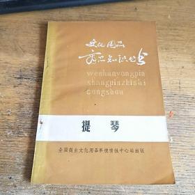 提琴（文化用品商品知识丛书）