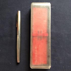 上海英雄金笔厂 钢笔盒一个 附赠光荣钢笔一支
