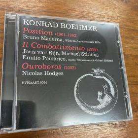 Konrad Boehmer作品专辑 早期实验电子音乐