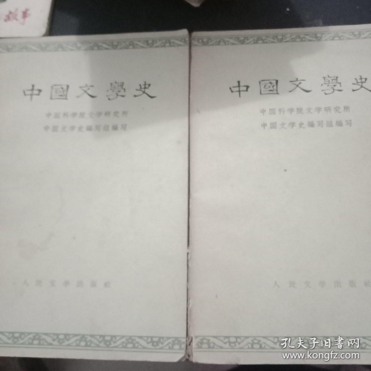 中国文学史，(二，三)