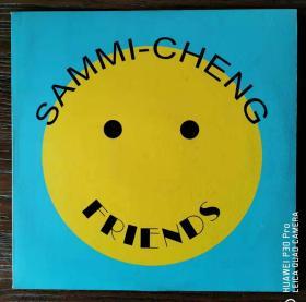 郑秀文 FRIENDS 单曲白版 黑胶唱片LP 45转 95新