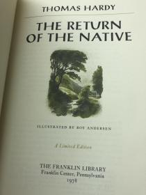 Franklin library限量本 :  The Return of the Native 《还乡》