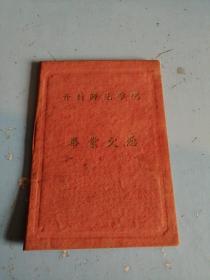 1960年开封师范学院毕业文凭