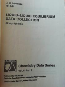 LIQUID-LIQUID EQUILIBRIUM DATA COLLECTION