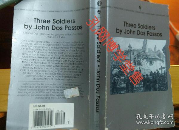 Three Soldiers by John Dos Passos