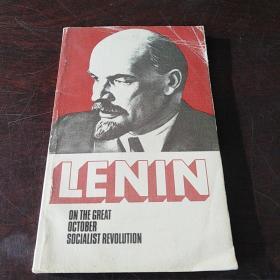 LENIN: On the great October socialist revolution（英文原版）