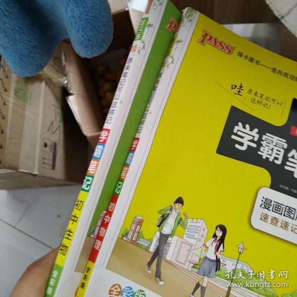 15PASS绿卡学霸笔记：初中物理（ 漫画图解 速查速记 课堂笔记 考前冲刺 全彩版）