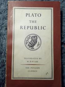 PLATO THE REPUBLIC PENGUIN 企鹅经典 18X11.3CM