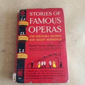 Stories of famous operas（英文 原版）