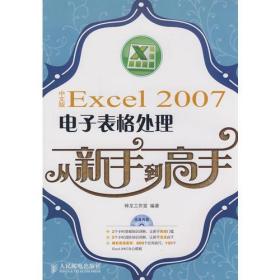 中文版Excel 2007电子表格处理从新手到高手(1CD)
