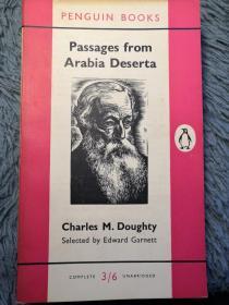 PASSAGES FROM ARABIA DESERTA BY CHARLES M. DOUGHTY PENGUIN 企鹅经典系列 18X11CM