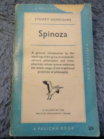 SPINOZA BY STURT HAMPSHIRE PELICAN 鹈鹕经典系列  18X11CM