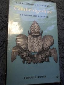 THE BUILDINGS OF ENGLAND   CAMBRIDGESHIRE  大量插图  带书衣 PENGUIN 企鹅经典系列 18X11CM