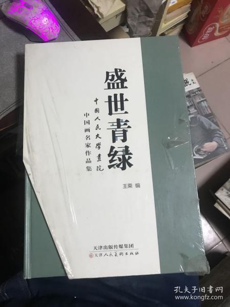 盛世青绿 中国人民大学画院 中国画名家作品集 【带有精装外壳】【2015年一版一印】【苗重安万鼎魏建民张彦杨东平李毅峰李明王乘耿齐王继平等】 画案上04