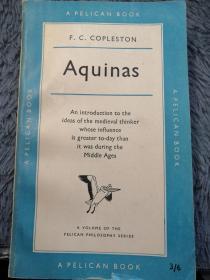 AQUINAS  BY E.C. COPLESTON PELICAN 鹈鹕经典系列  18X11CM