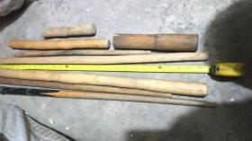 一堆木棒