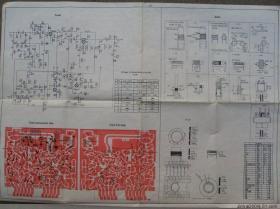 老彩电英文电路图 说明书