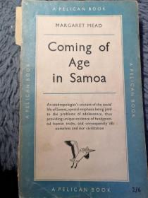 COMING OF AGE IN SAMOA BY MARGARET MEAD 鹈鹕经典系列 PELICAN 18.2x11cm