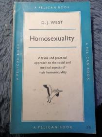 HOMOSEXUALITY  BY D.J. WEST  鹈鹕经典系列 PELICAN 18.2x11cm
