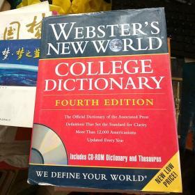 Webster's New World College Dictionary, Fourth Edition (Book with CD-ROM)韦氏新世界大学辞典　 英文原版